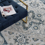 Liverpool Blue Area Rug - Clearance - Ornate Home