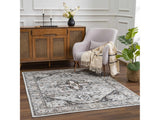 Liverpool Dark Gray Area Rug - Clearance - Ornate Home