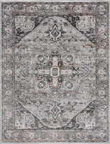 Liverpool Dark Gray Area Rug - Clearance - Ornate Home