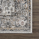 Liverpool Dark Gray Area Rug - Clearance - Ornate Home