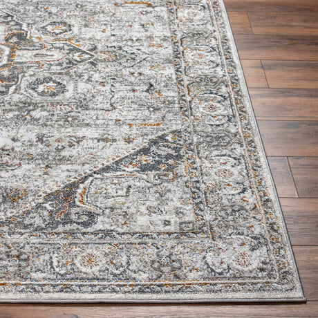 Liverpool Dark Gray Area Rug - Clearance - Ornate Home