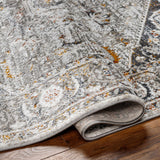 Liverpool Dark Gray Area Rug - Clearance - Ornate Home
