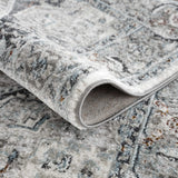 Liverpool Gray & Blue Area Rug - Clearance - Ornate Home
