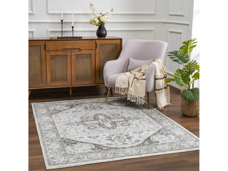 Liverpool Light Gray Area Rug - Clearance - Ornate Home
