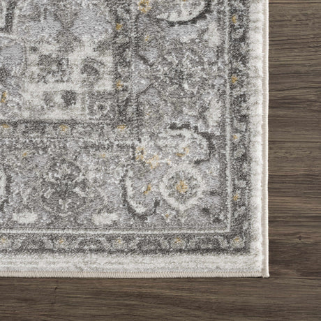 Liverpool Light Gray Area Rug - Clearance - Ornate Home