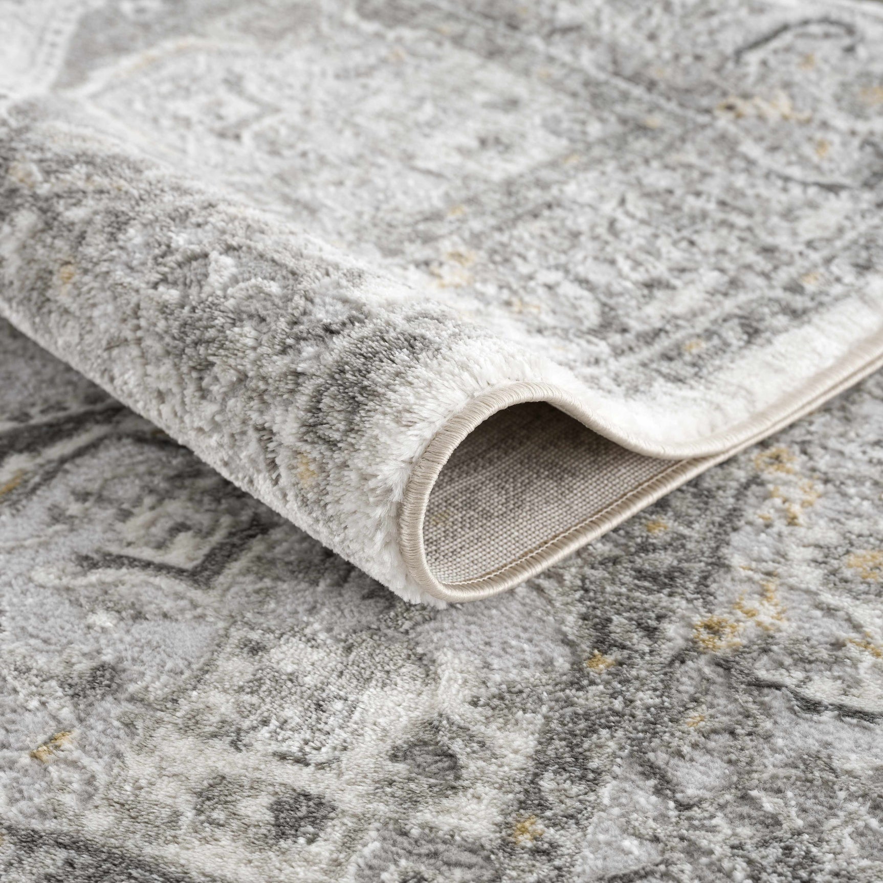 Liverpool Light Gray Area Rug - Clearance - Ornate Home