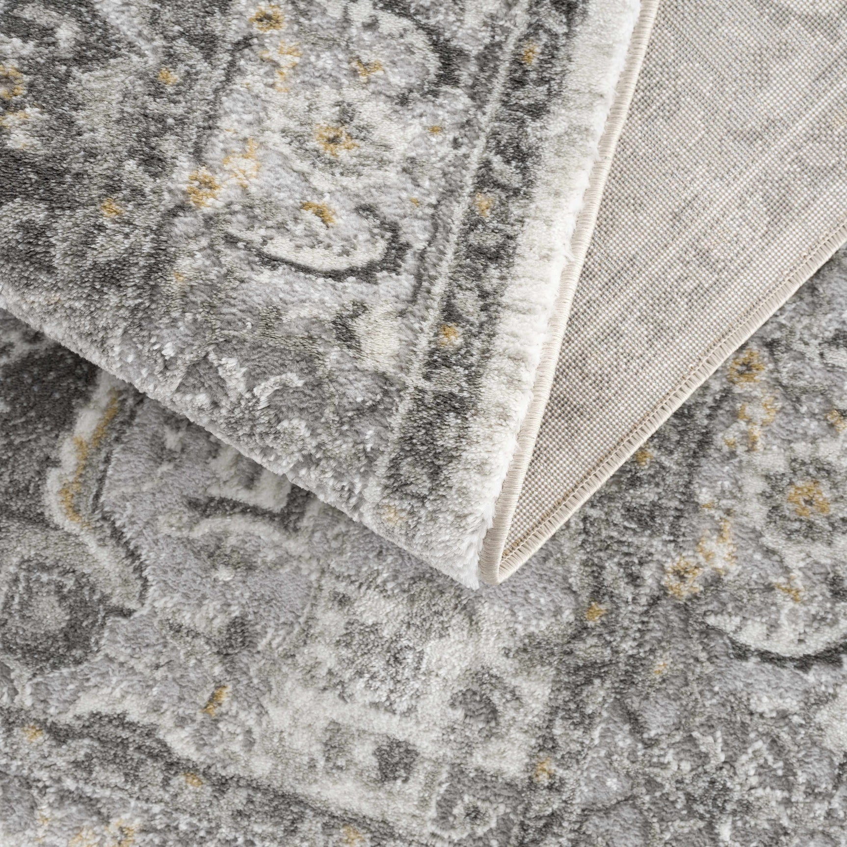 Liverpool Light Gray Area Rug - Clearance - Ornate Home