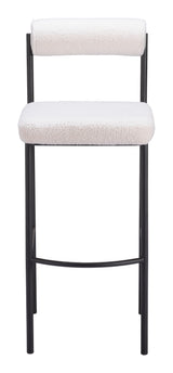 Livorno Ivory Barstool (Set of 2) - Ornate Home