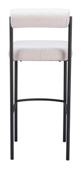 Livorno Ivory Barstool (Set of 2) - Ornate Home