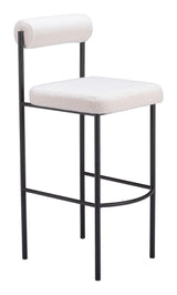 Livorno Ivory Barstool (Set of 2) - Ornate Home