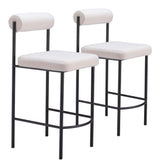 Livorno Ivory Counter Stool (Set of 2) - Ornate Home