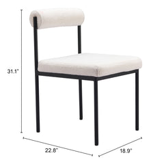 Livorno Ivory Dining Chair - Ornate Home