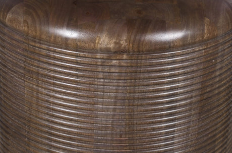 Liyana Natural Tan Solid Wood Round Dining Table - Ornate Home