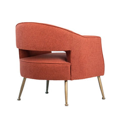 Liza Brick Red Occasional Chair - Ornate Home