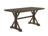 Lloyd Brown Rectangular Counter Height Dining Table - Ornate Home