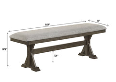 Lloyd Brown/Gray Dining Set - Ornate Home