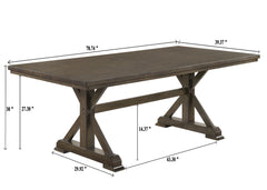 Lloyd Brown/Gray Dining Set - Ornate Home