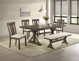 Lloyd Brown/Oat Dining Set - Ornate Home