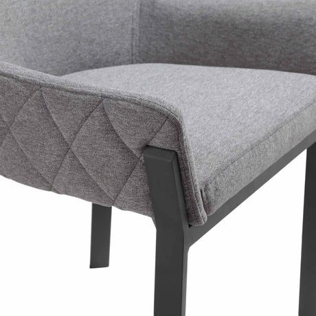 Lloyd Dark Grey Dining Chair (Set of 2) - Ornate Home