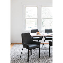 Lloyd Dark Grey Dining Chair (Set of 2) - Ornate Home
