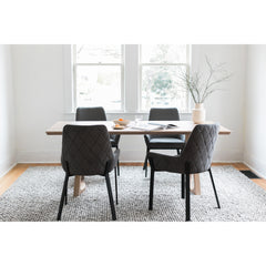 Lloyd Dark Grey Dining Chair (Set of 2) - Ornate Home