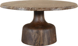 Lloyd Tamarind/Brown Marble Coffee Table - Ornate Home