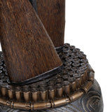 Load Ready Brown Double Barrel Floor Lamp - Ornate Home
