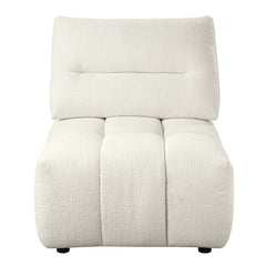 Loanna Beige Modular Armless Chair - Ornate Home