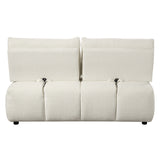 Loanna Beige Modular Loveseat - Ornate Home