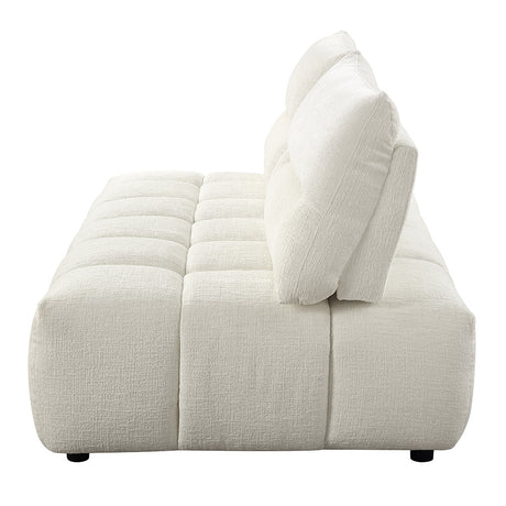 Loanna Beige Modular Loveseat - Ornate Home