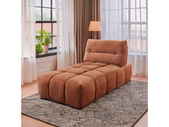 Loanna Coral Red Modular - Chaise - Ornate Home