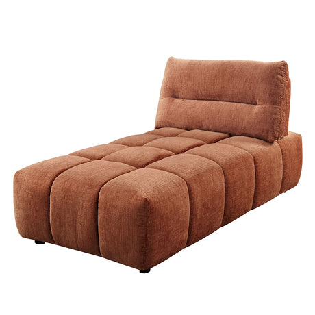 Loanna Coral Red Modular - Chaise - Ornate Home