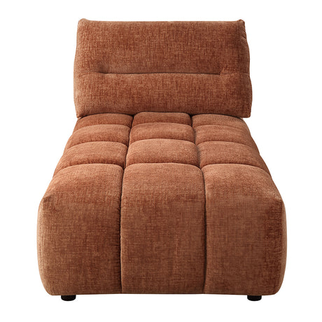 Loanna Coral Red Modular - Chaise - Ornate Home