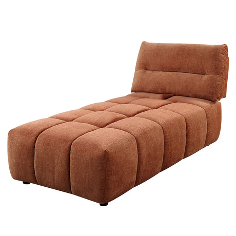 Loanna Coral Red Modular - Chaise - Ornate Home