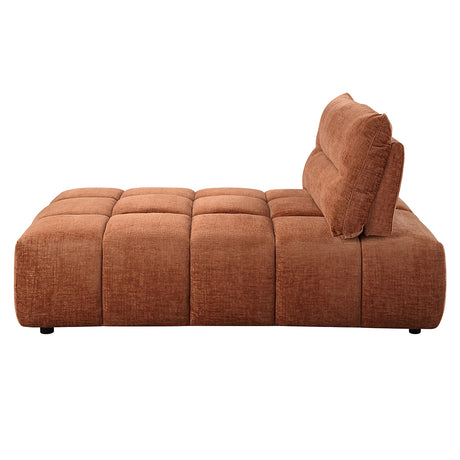 Loanna Coral Red Modular - Chaise - Ornate Home