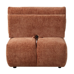 Loanna Coral Red Modular - Chaise - Ornate Home