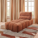 Loanna Coral Red Modular - Chaise - Ornate Home