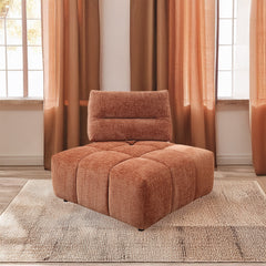 Loanna Coral Red Modular - Wedge - Ornate Home