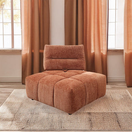 Loanna Coral Red Modular - Wedge - Ornate Home