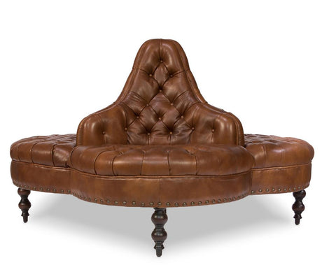 Lobby Brown Sofa - Ornate Home
