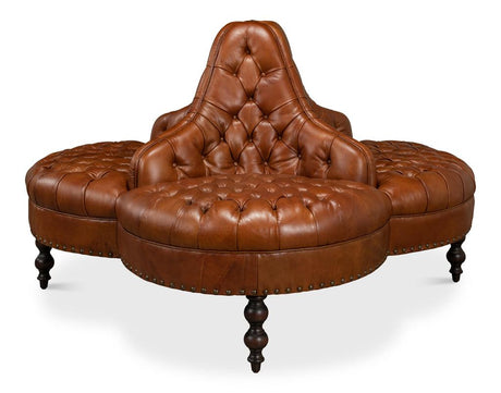 Lobby Brown Sofa - Ornate Home