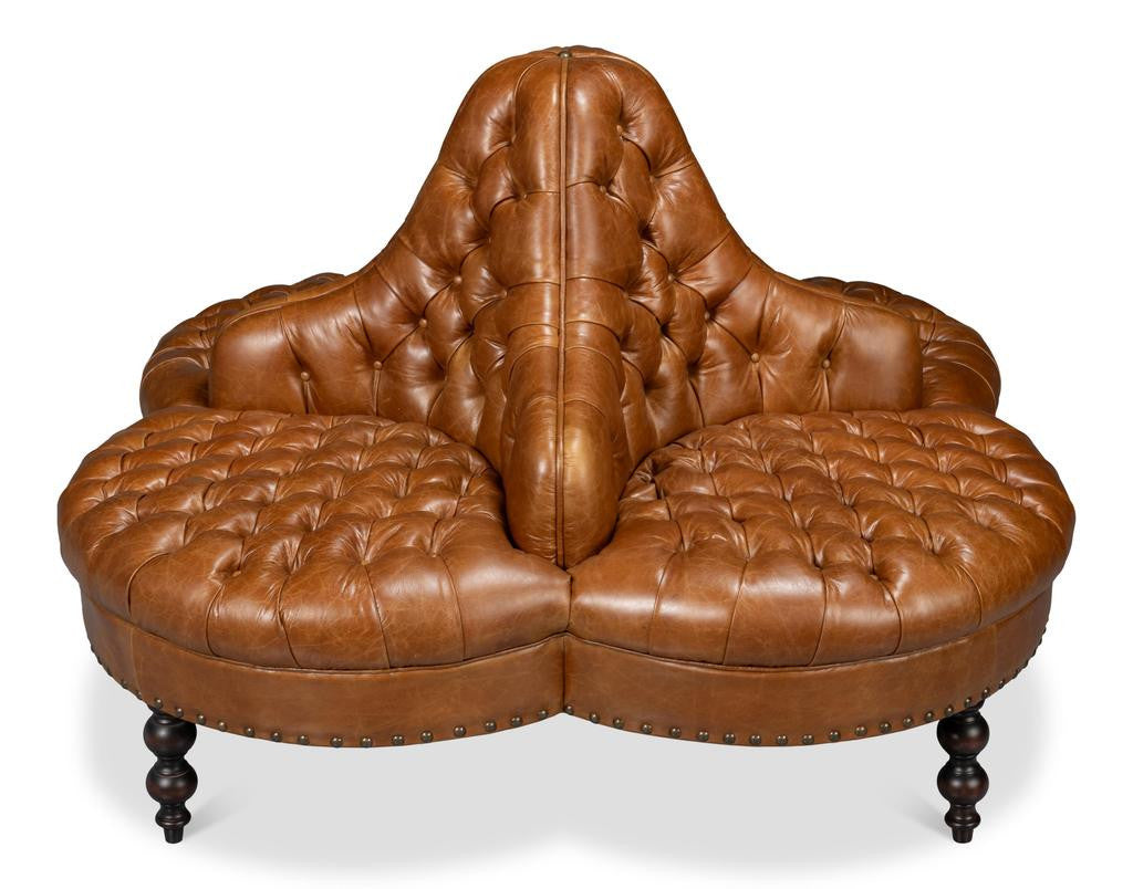 Lobby Brown Sofa - Ornate Home