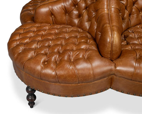 Lobby Brown Sofa - Ornate Home