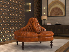 Lobby Brown Sofa - Ornate Home