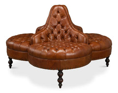 Lobby Cuba Brown Sofa - Ornate Home
