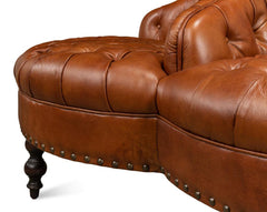 Lobby Cuba Brown Sofa - Ornate Home