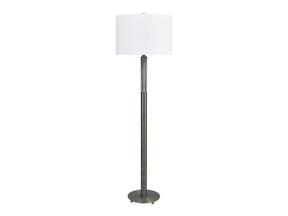 Lochley Gunmetal Floor Lamp - Ornate Home