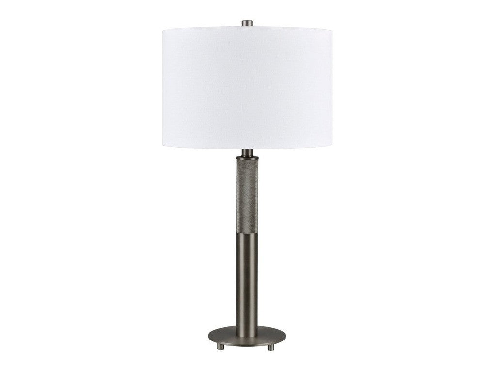 Lochley Gunmetal Table Lamp (Set of 2) - Ornate Home