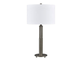 Lochley Gunmetal Table Lamp (Set of 2) - Ornate Home