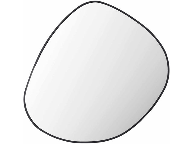 Lochovice Black Distressed Wood Mirror - Ornate Home